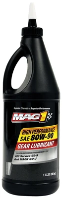 80W90 Gear Oil, 1 Qt.