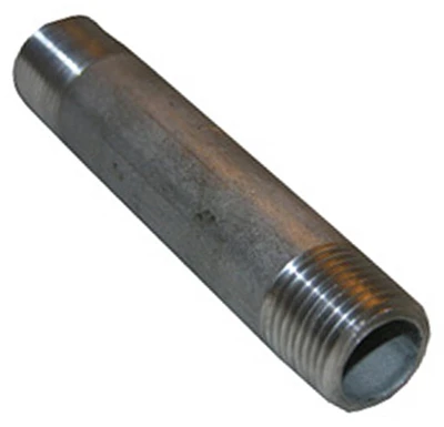 Stainless Steel Pipe Nipple, 1/2 x 6 In.