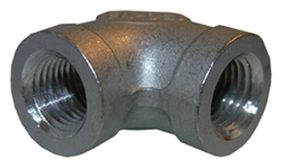 Stainless Steel 90-Degree Pipe Elbow, 1/2 In.