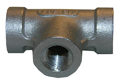 Stainless Steel Pipe Tee, 1/4 In. FIP