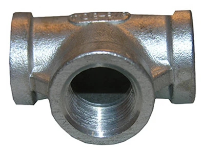 Stainless Steel Pipe Tee, 3/4 In. FIP