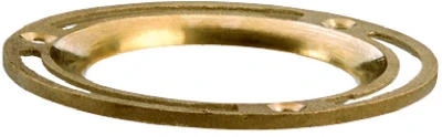 Brass Closet Flange, 4-In. Diameter