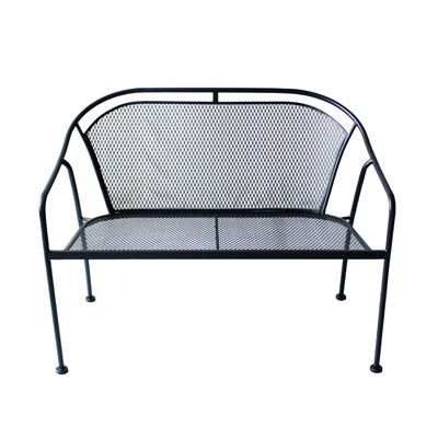 Stackable Steel Bench, E-Coated for Rust Protection