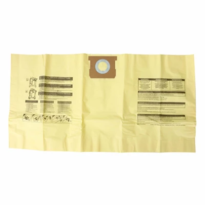 8 to 10 Gallon Wet/Dry Vacuum High Efficiency Dust Filter Bag, 3-Pk.