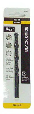 19/64" X 4-3/8" High-speed Steel Drill Bit - Model 835793