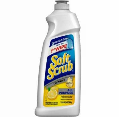 All-purpose Kitchen And Bathroom Cleaner, Lemon Scent, 26 Ounces