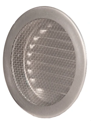 Circle Vent, Brown, 4 In.