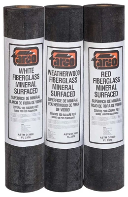 Mineral Surface Roofing, Brown, 90-Lb., 36-In. x 36-Ft. Roll