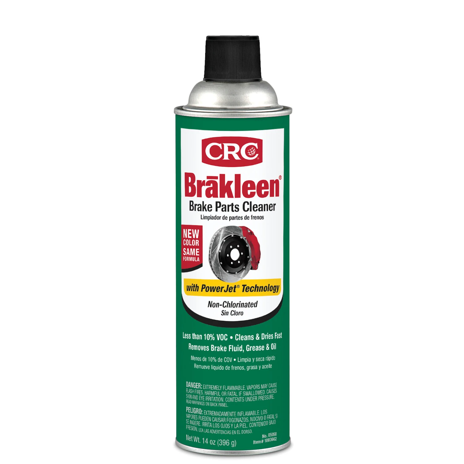 Brakleen Non-Chlorinated Brake Parts Cleaner, 14 oz.