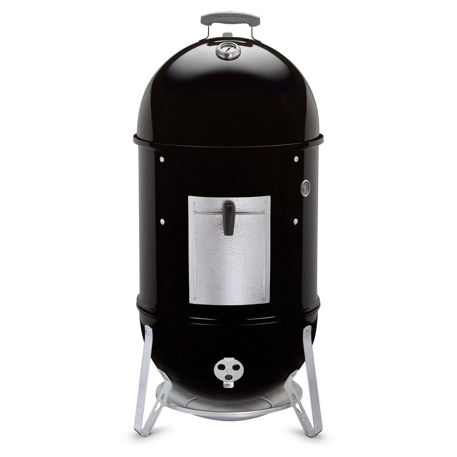 Smokey Mountain Smoker Cooker, Black Porcelain On Steel, 18 In.