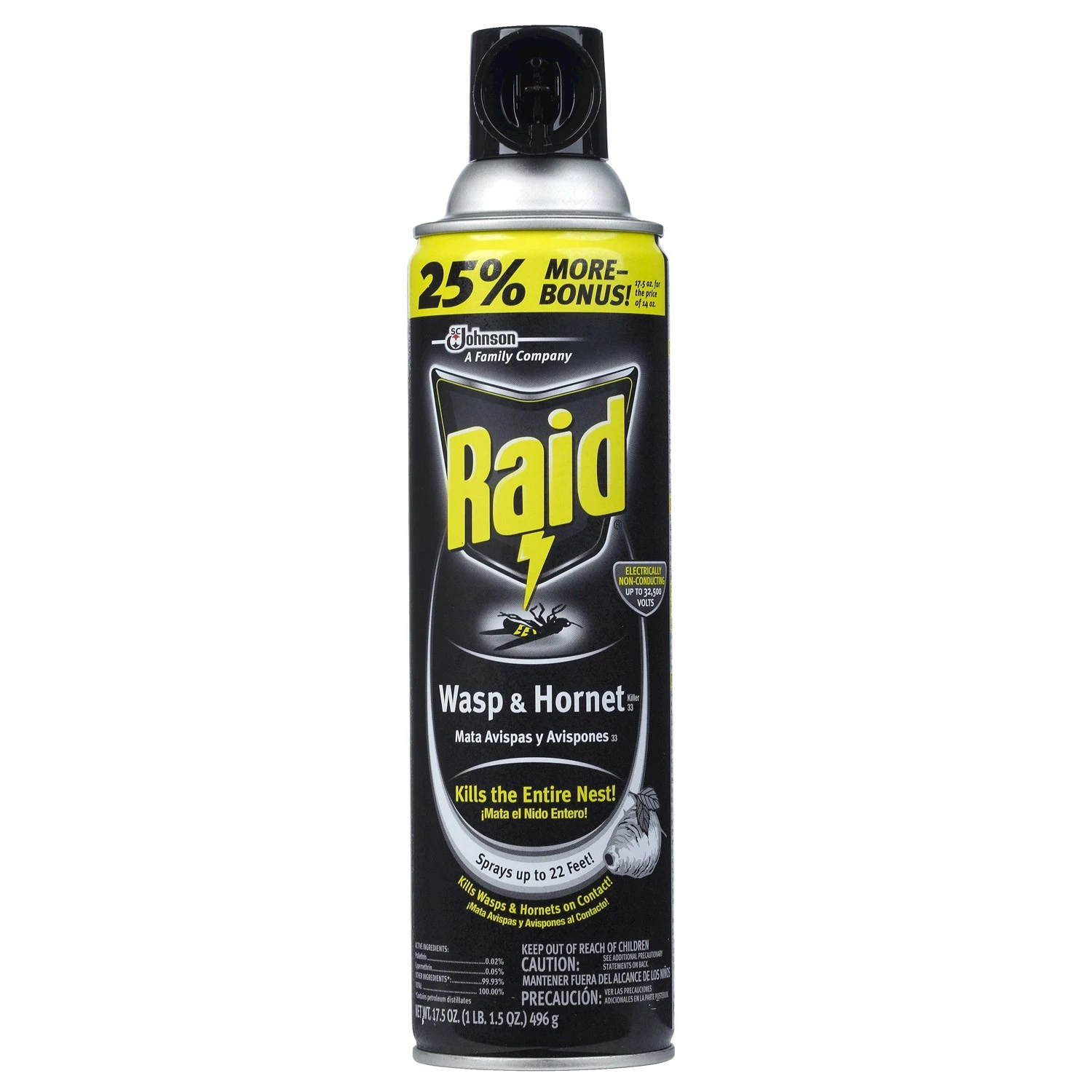 Wasp & Hornet Killer, 17.5 oz. Aerosol