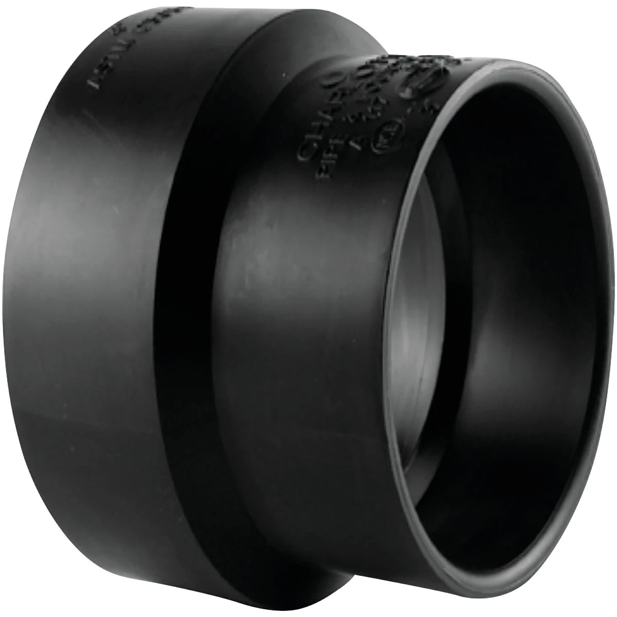 ABS/DWV Adapter Coupling, 4 x 3 In.