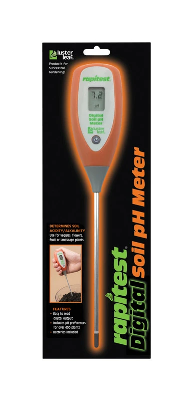 Rapidtest Digital Soil pH Meter, 13 In.