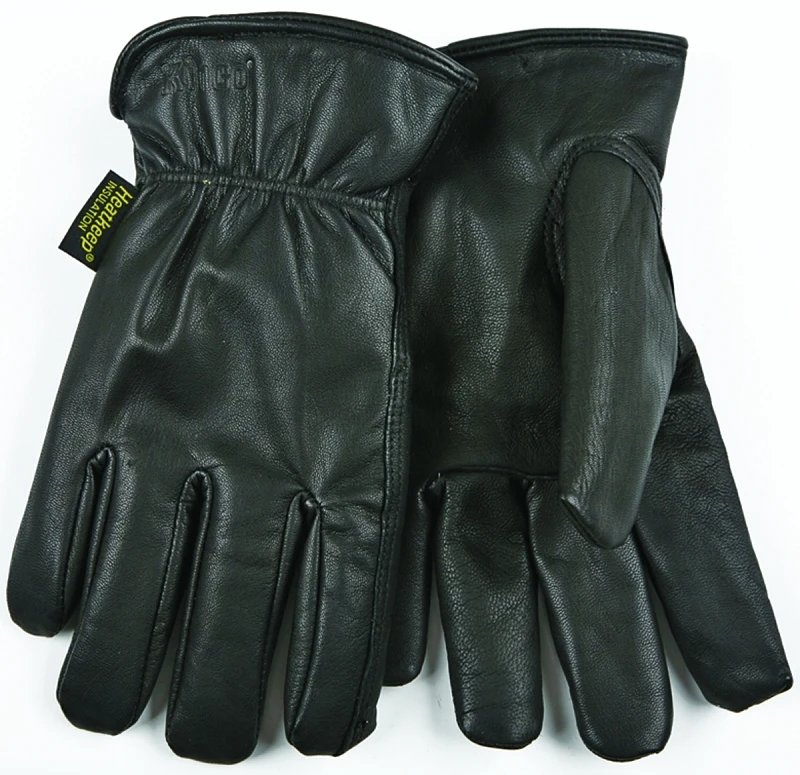 Men's Full-Grain Goatskin Leather Gloves, XL