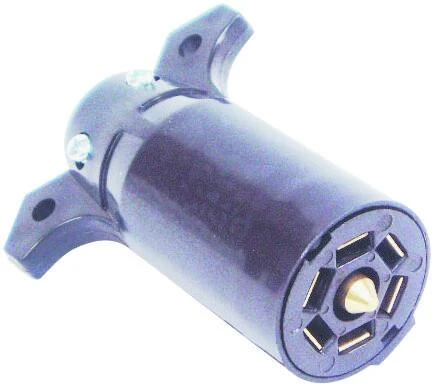 7-Way Trailer End Connector, Plastic