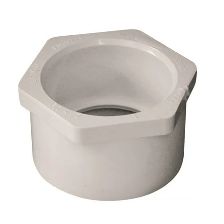 437251bc 2 Inch X 1-1/2 Inch Schedule 40 Pvc Reducing Bushing