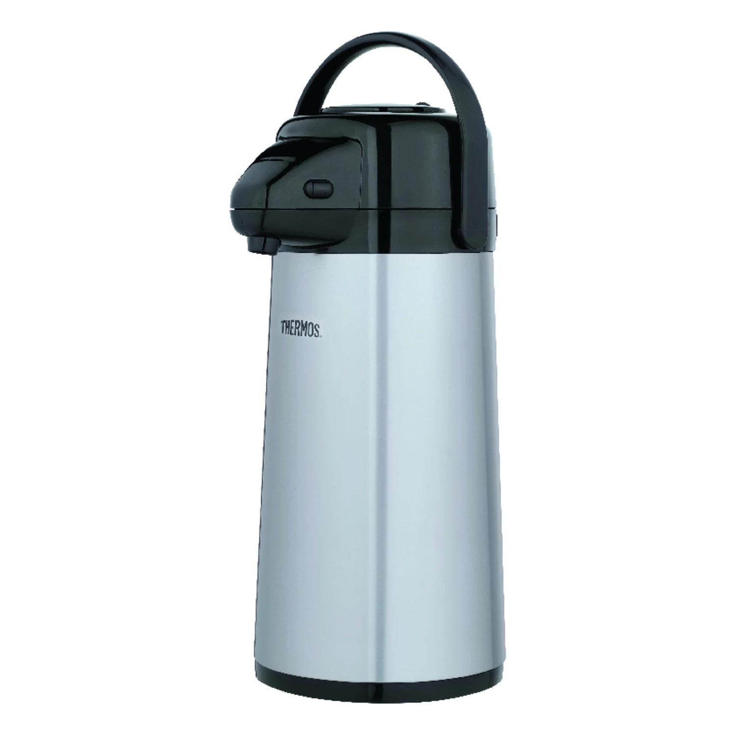 Pump Carafe, Swivel Base, Metallic Finish, 2-Qts.