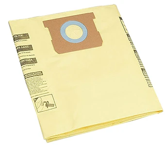 5 to 6 Gallon Wet/Dry Vacuum High Efficiency Dust Filter Bag, 3-Pk.