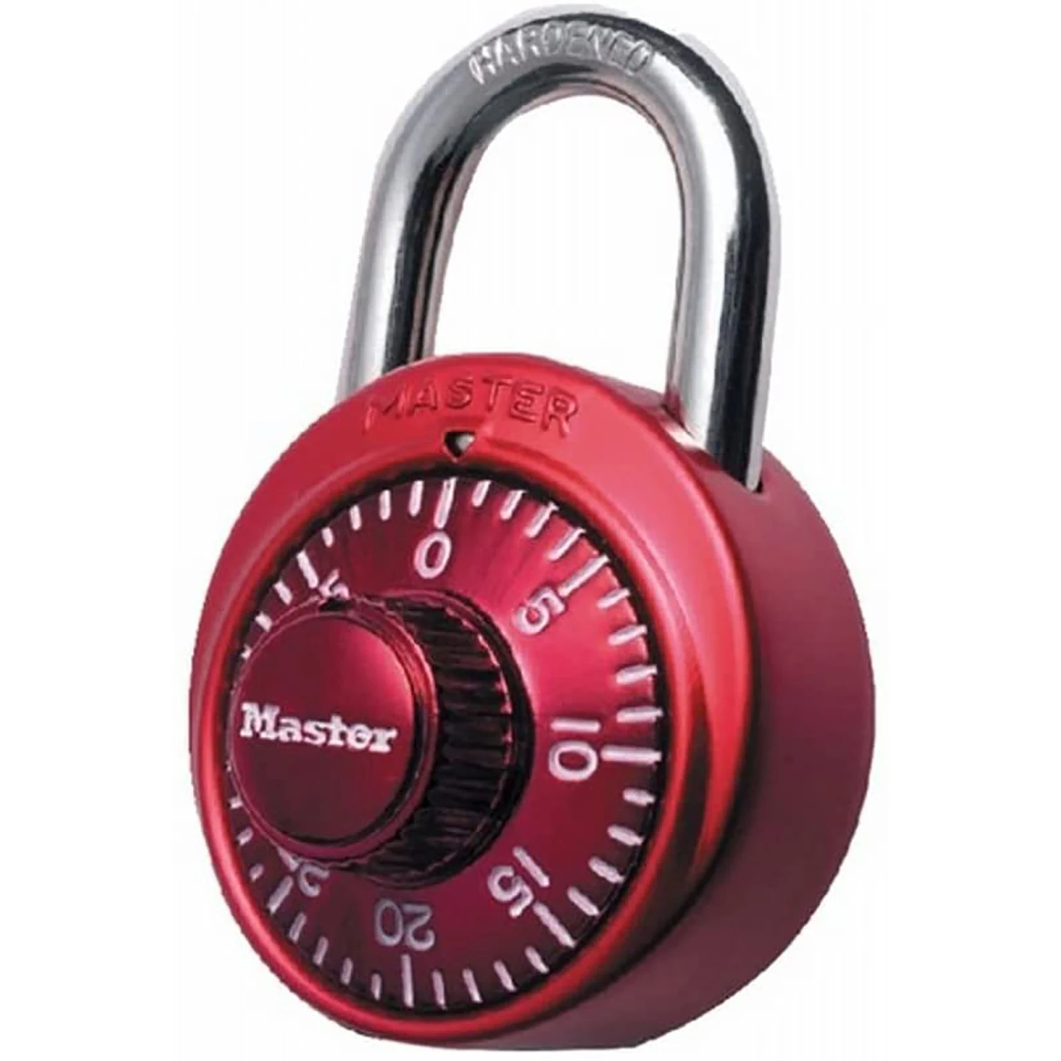 Combination Lock, 3-Digit, Anodized, Assorted Colors