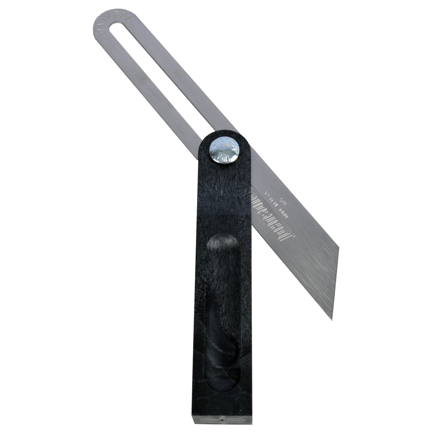 Sliding T-Bevel, Plastic, 8-In.