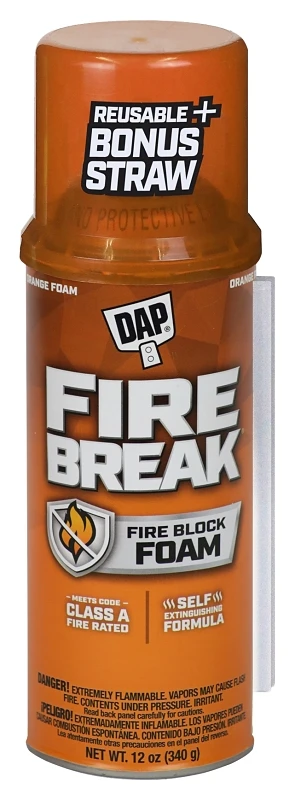Firebreak Flame-Resistant Foam Sealant, 12-oz.