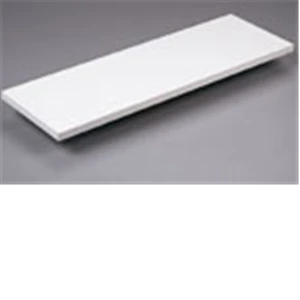 Shelf, White Melamine, 12 x 72-In.