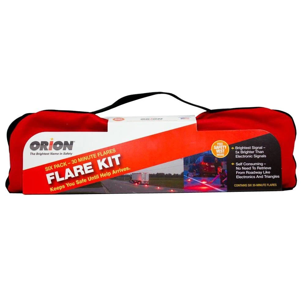 Road Safety Flares, 30-Minute, 6-Pk.