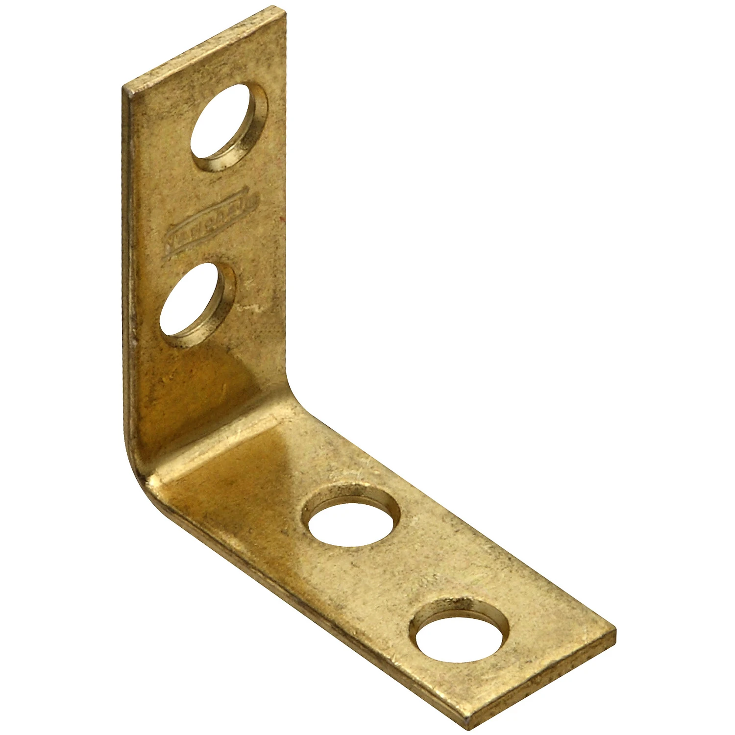 4-Pk., 1-1/2 In. Brass Corner Iron