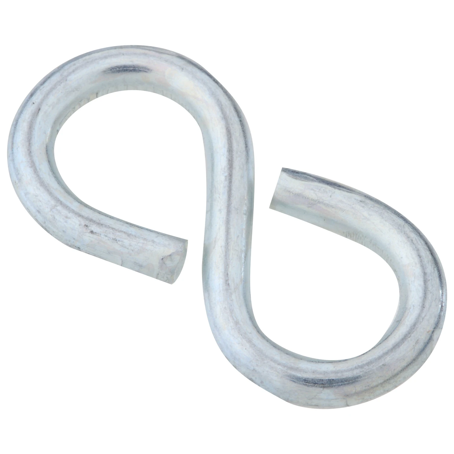 Closed S Hook, Steel, 1-1/4 In., #811, 5-Pk.