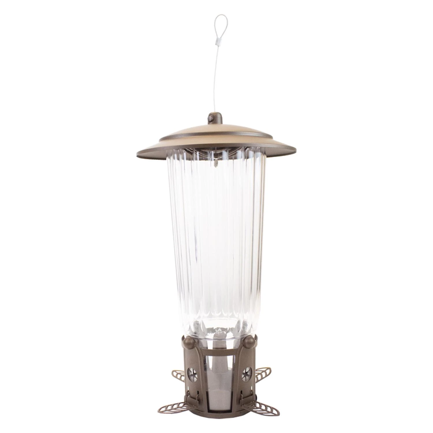 Squirrel-Proof Bird Feeder, 4 Ports, 4 Lb. Capacity