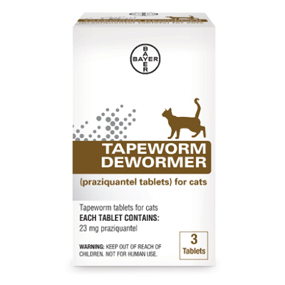 For Cats, 3Prazquantel Tablets