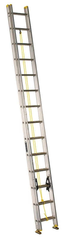 28-Ft. Extension Ladder, Aluminum, Type I, 250-Lb. Duty Rating