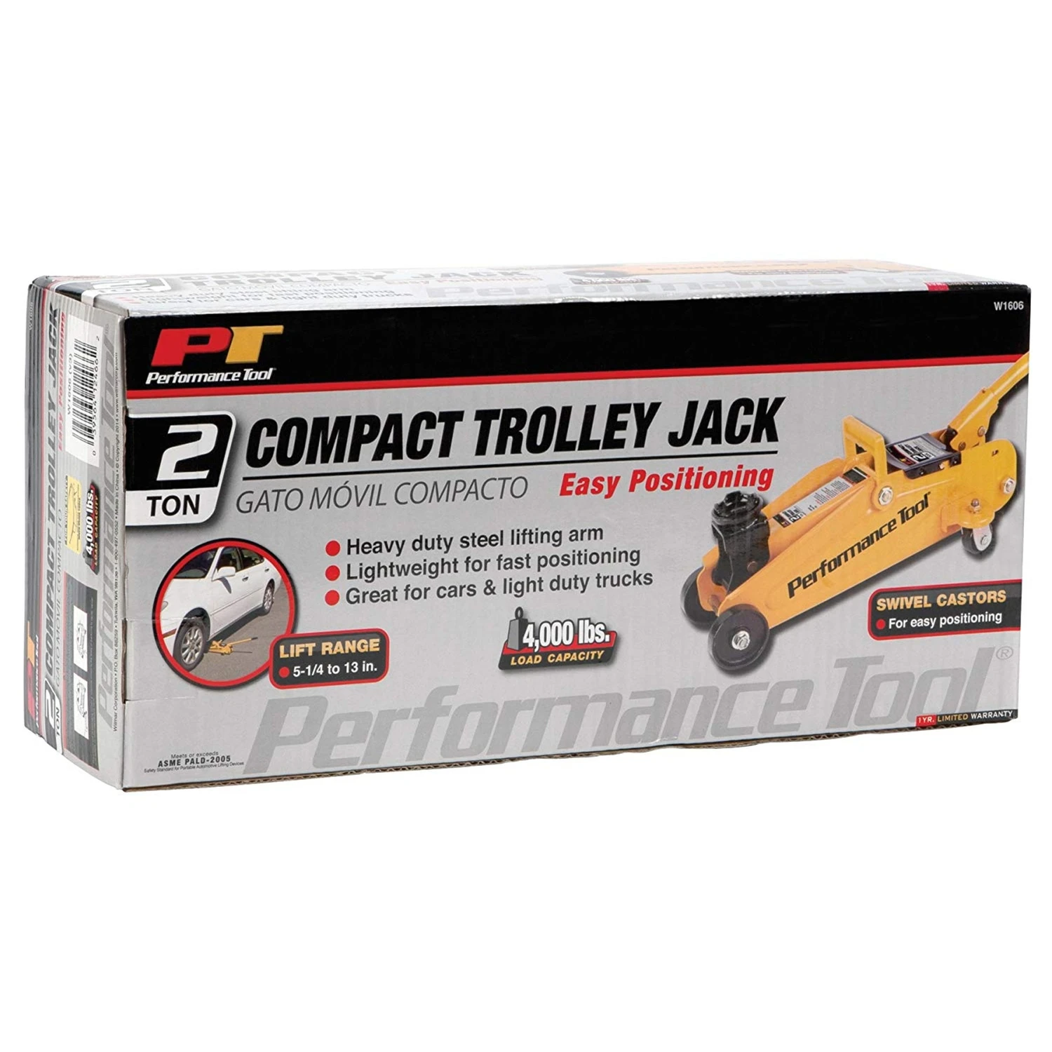 2-Ton Compact Trolley Jack