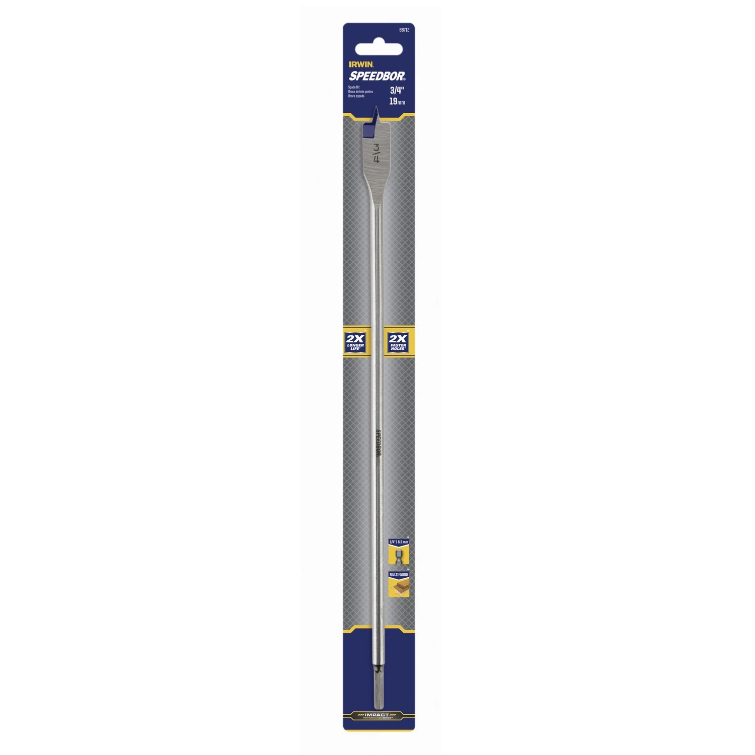 Speedbor Wood Bit, 3/4 x 16 In.