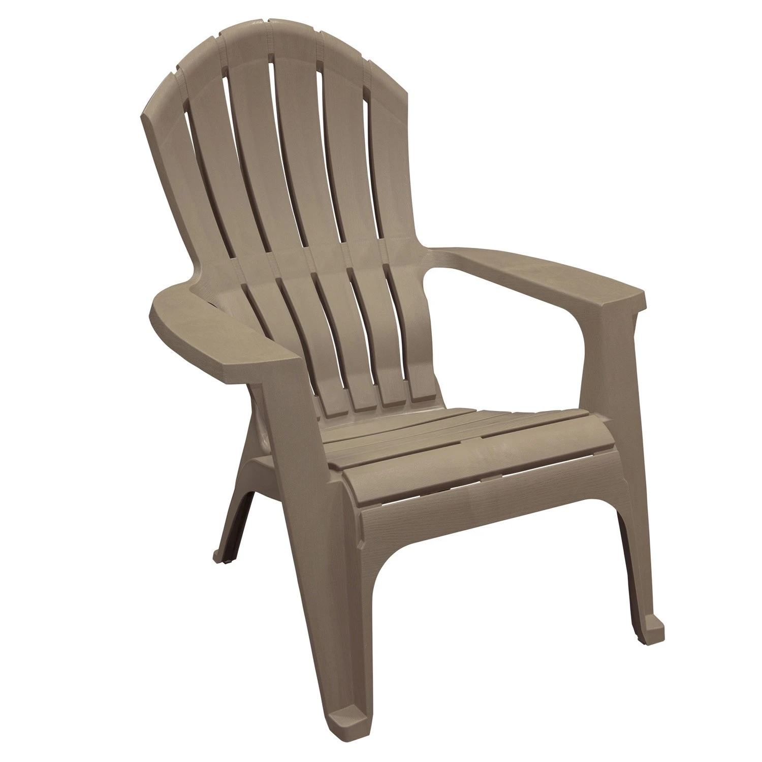 RealComfort Adirondack Chair, Ergonomic, Resin, Portobello