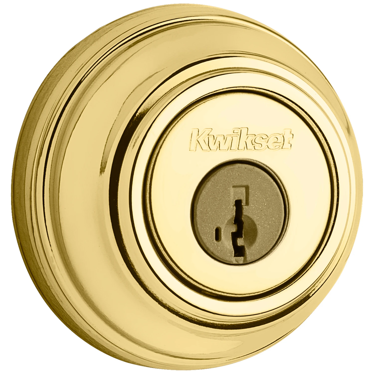 Signature Brass Single Cylinder Deadbolt With SmartKey