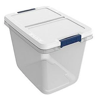 Latching Storage Box, 25 Qt.