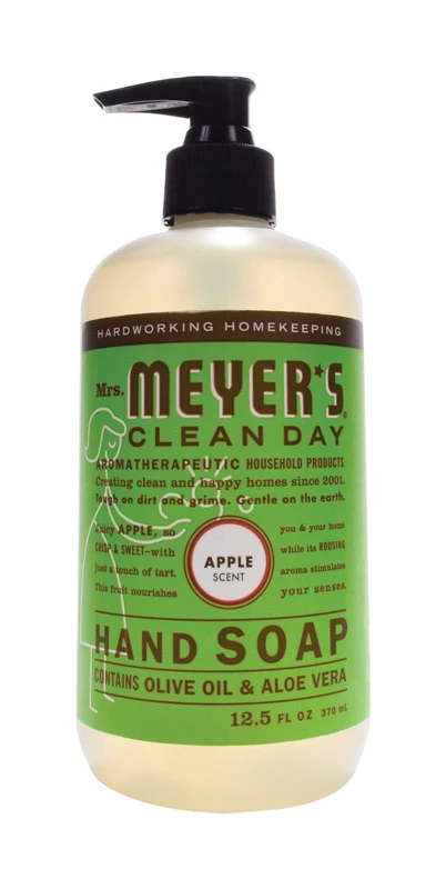 Liquid Hand Soap, Apple Scent, 12.5 oz.