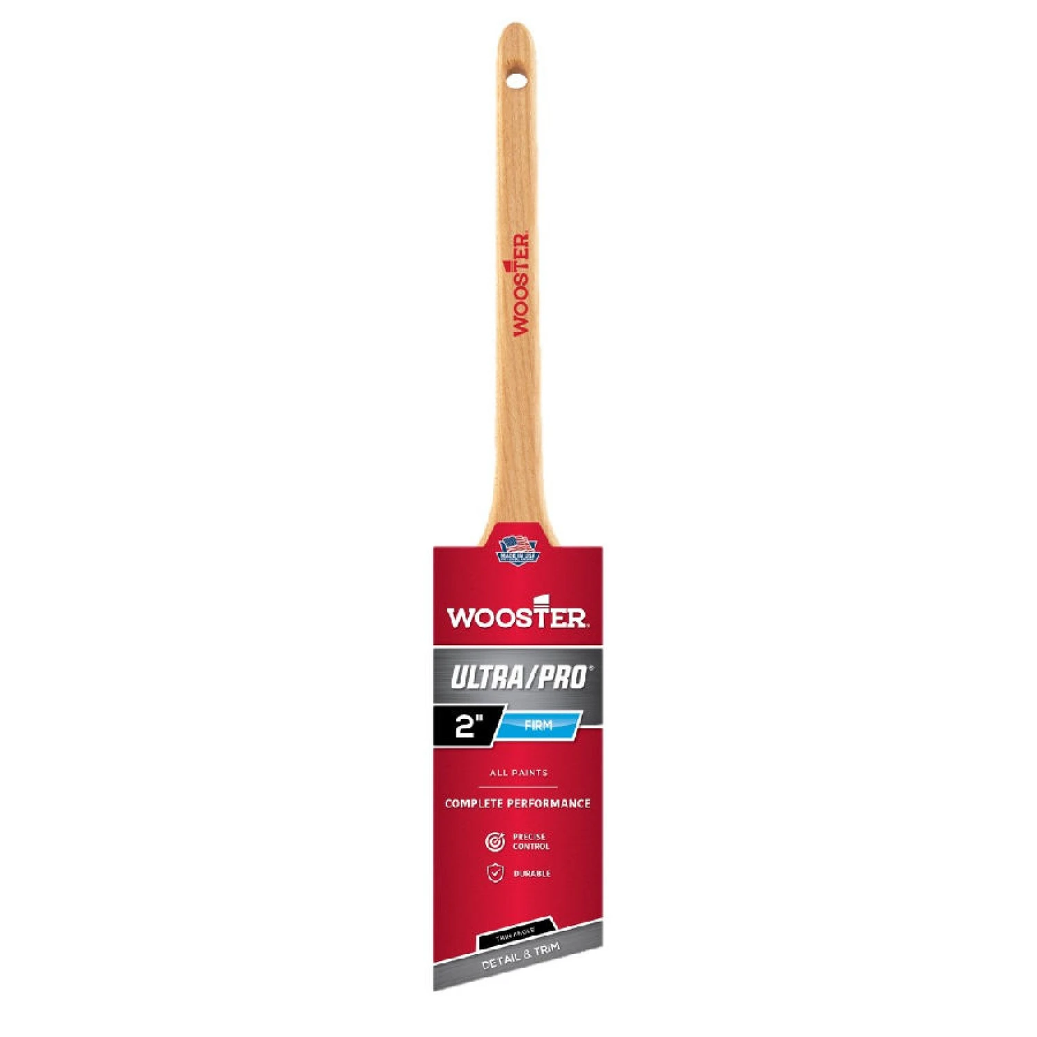 Ultra/Pro Firm Willow Thin Angle Sash Paint Brush, 2-In.
