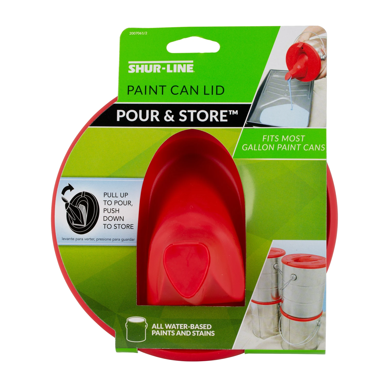 Store & Pour Paint Can Lid, 1-Gallon