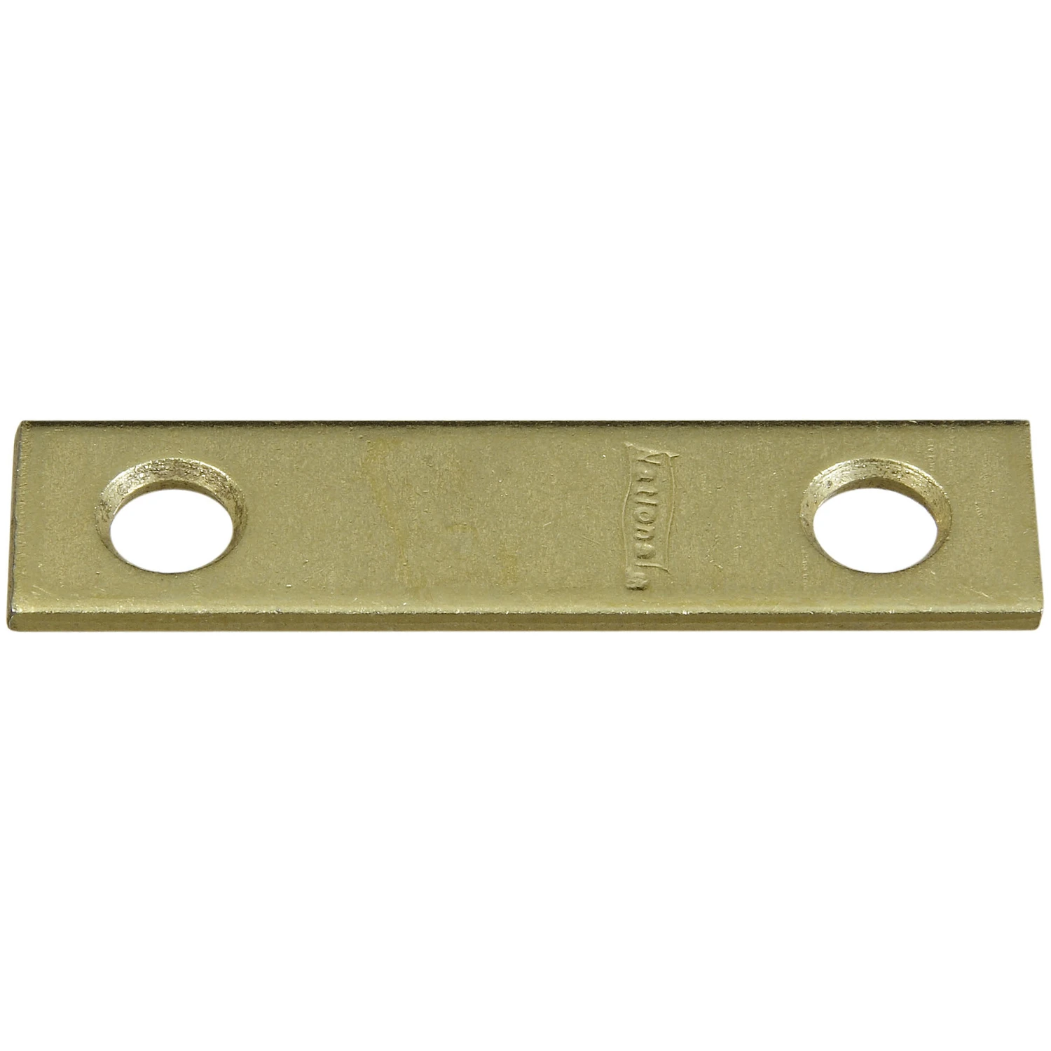 4-Pk., 2 x 1/2 In. Brass Mending Plate
