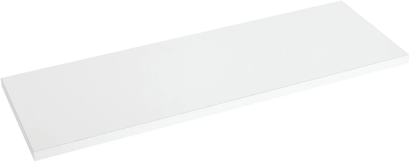 Shelf, White Melamine, 8 x 36-In.