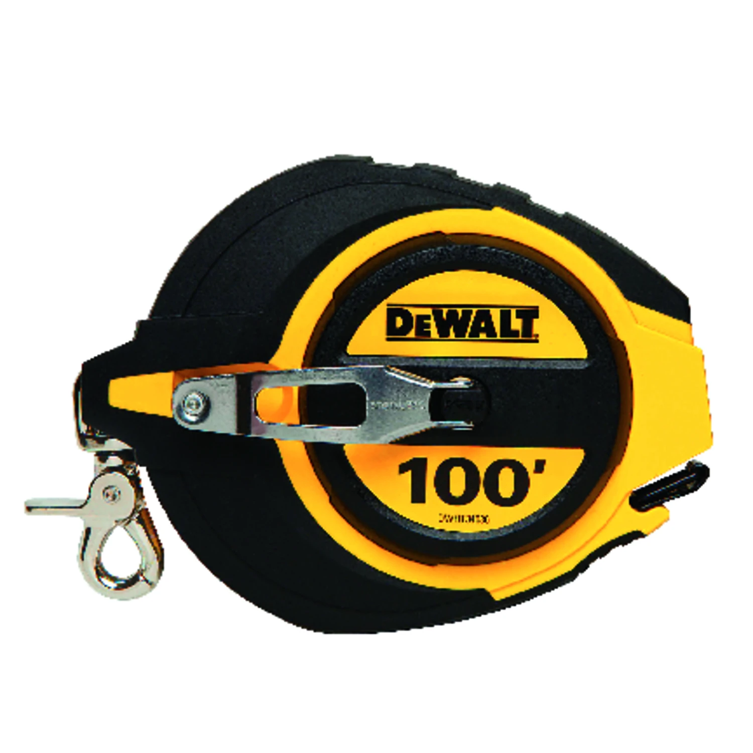 Closed Case Measuring Tape, 5:1 Gear Ratio, 100 Ft.