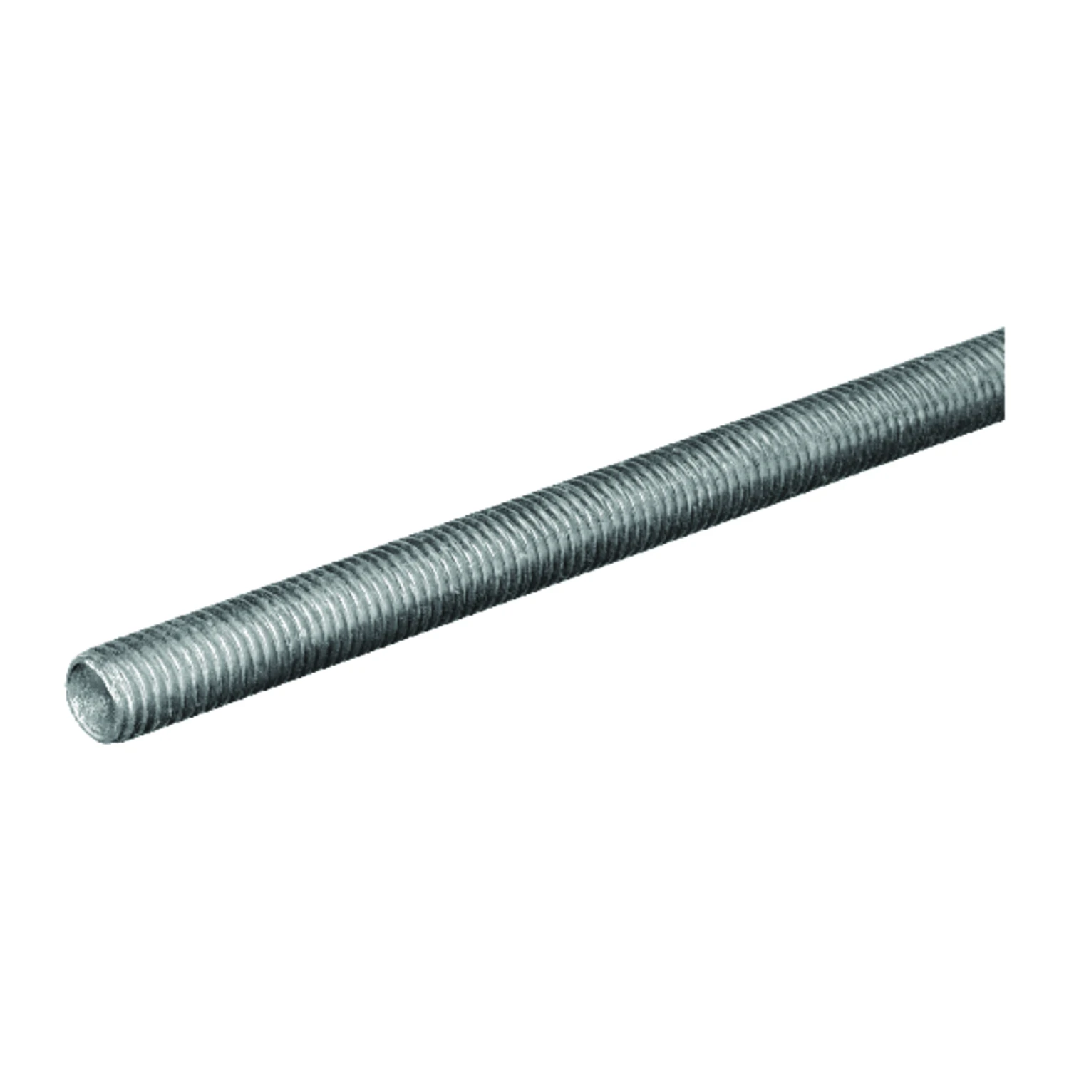 Threaded Rod, Zinc Plated Steel, 16 TPI, 3/8 x 36 In.