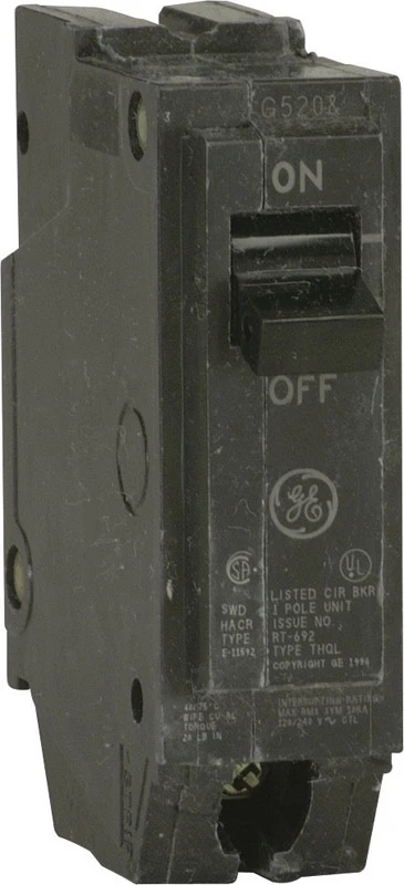 20 Amp Single Pole Circuit Breaker for Residential Electrical Panels