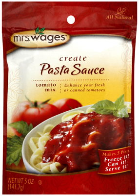 Tomato Sauce & Canning Mix, Pasta/ Spaghetti Sauce, 5-oz.