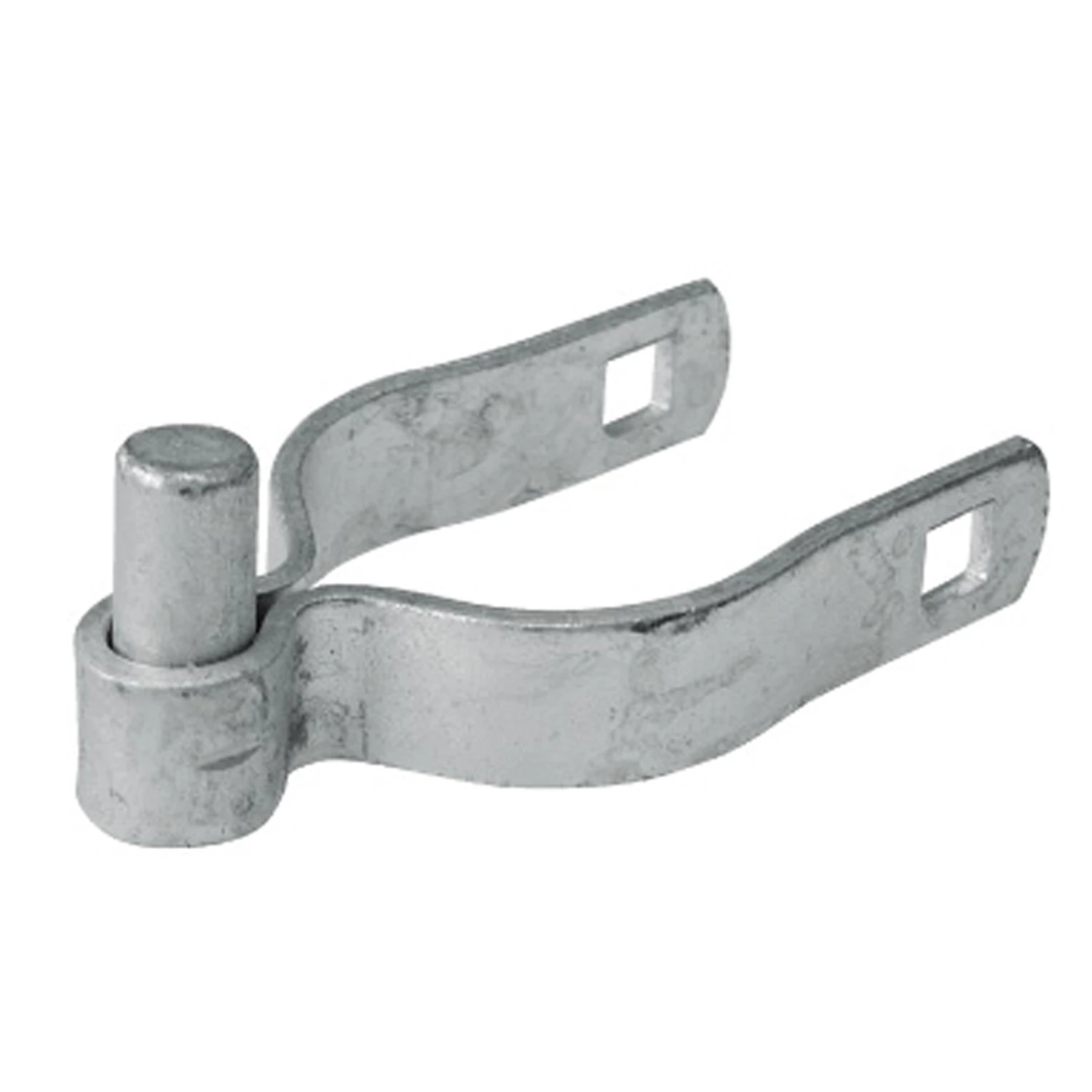Galvanized Chain Link Gate Post Hinge, 2-3/8 x 5/8 In.
