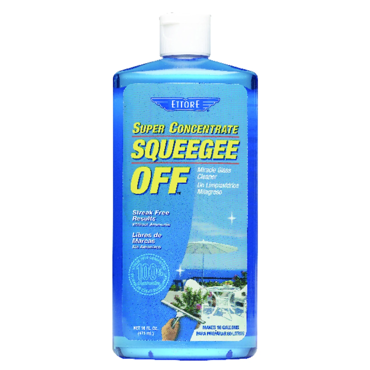 Squeegee Off Window Cleaner, 16 oz. Concentrate