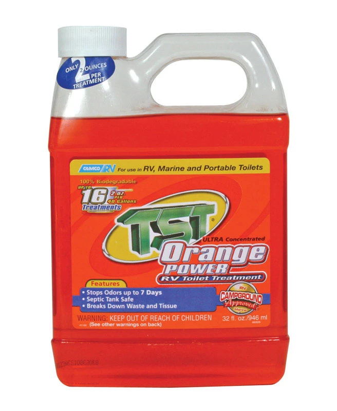 RV Holding Tank Chemical, Orange, 32 oz.