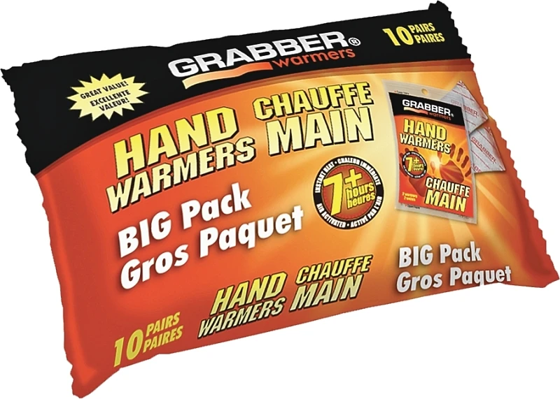 7-Hour Hand Warmers, 10 Pairs